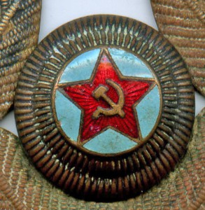 Кокарда летчика, довоенная.