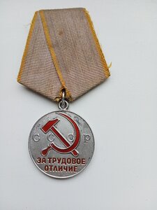 Медаль (ЗА  Трудовое ОТЛИЧИЕ)