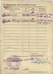 КЗ № 724.524 "поплывшее" клеймо. Выборгская операция