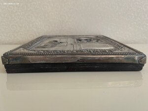 Икона Нечаянная Радость, Серебро 84