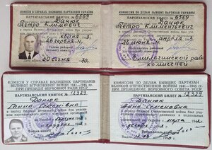 Партизаны УССР на супругов