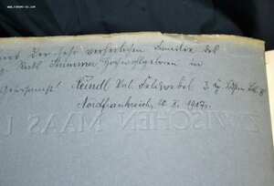 Больщой альбом "Между Маасом и Мозелем" 1917 г.