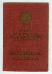 Орденская книжка на штрафника