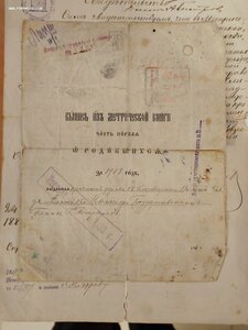 Архив док-тов засл.деят.наук, профф.,ген.-майор мед. службы