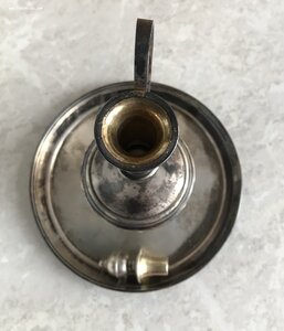 Коньячный набор (графин, 6 рюмок, поднос), серебро, ТФ8.