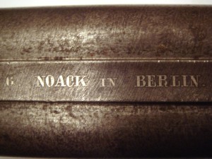 Ружьё G.Noack in Berlin шпиличное