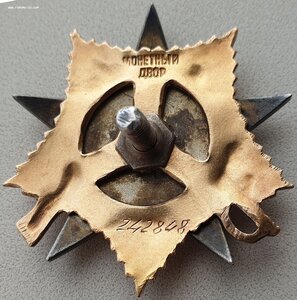 ОВ1ст. № 242.848 двухстрочный мерседес. Представляли к ГСС