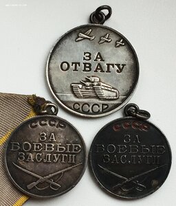 3 медали (ОТВАГА-ЗБЗ-ЗБЗ)