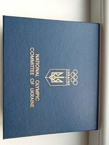 Комплект знаков НОК Украины , Олимпиада Китай BEIJING 2022 г