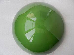 Плафон оригинальный двухслойное стекло- зелёное с наружной с