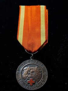 Медаль Ордена Креста Свободы 2 k.1941Красный крест Финляндия