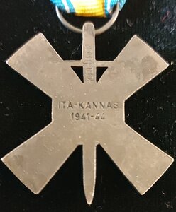 Крест 15-й дивизии (Itä -kannaksen risti)1939-1944 Финляндия