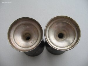 Пара рюмок. Серебро, позолота. Состояние!