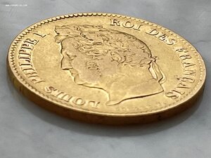 40 Франков, Луи-Филлип I, Франция, 1834г. Золото