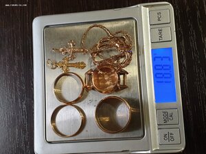 ЗОЛОТО 585 пр. 18,83 грамм по 2700 ФИКС.