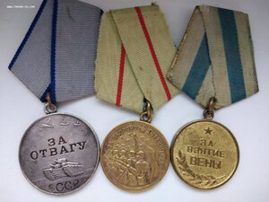 Отвага, Сталинград, Вена