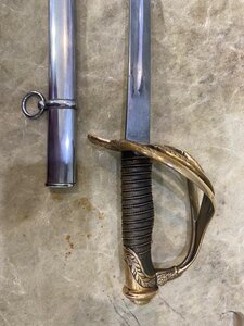 Сабля офицерская Франция (Клингенталь)