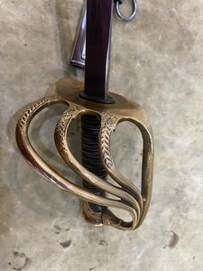 Сабля офицерская Франция (Клингенталь)