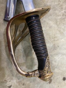 Сабля офицерская Франция (Клингенталь)