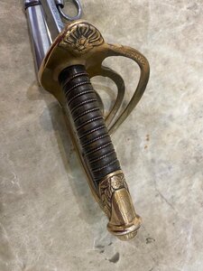 Сабля офицерская Франция (Клингенталь)