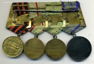 Комплект: Красная звезда, ОВ 2, Отвага под квадро и другое