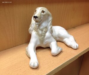 Фигура лежащего Сеттера