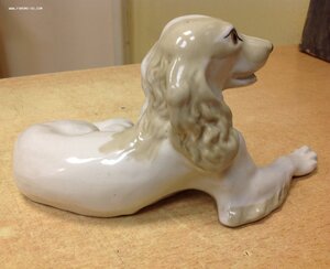 Фигура лежащего Сеттера