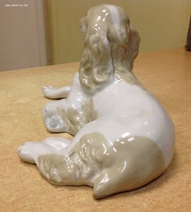 Фигура лежащего Сеттера