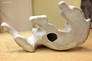 Фигура лежащего Сеттера