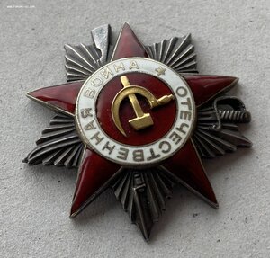 «ОТЕЧЕСТВЕННАЯ ВОЙНА 2ст» ШТИХЕЛЬНОЕ КЛЕЙМО«монетный двор»
