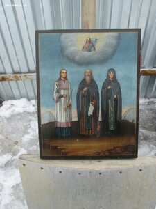 Икона "Избранные Святые" 19 век