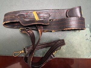 Подвес к штыку и ремень парадный