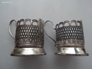 2 Подстаканника  Суздаль.герб города.МНЦ(Кольчугино).ц.2р.39