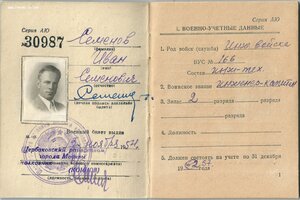 Ударник МВС с документом и большим архивом