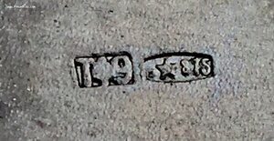 СТОПКИ, серебро 875, 6 шт