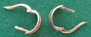 серёжки 585 пробы