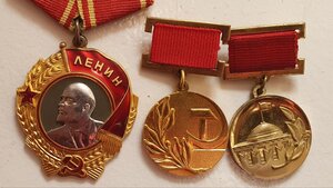 Орден Ленина + Госпремия + премия Совета Министров на доках.