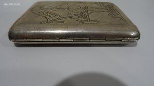 Серебряный портсигар. Агитация.