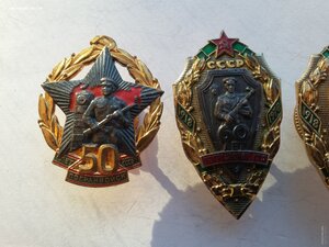 50, 60, 70 и 80 лет Погранвойск КГБ СССР