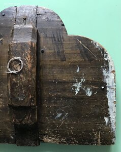 Большая храмовая икона Тайная Вечеря. По золоту. Ковчег.