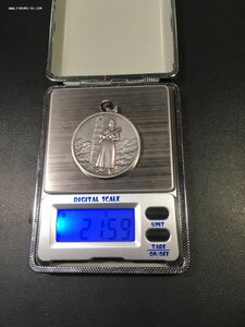 Граница (серебро) 1 тип,плоское ушко.