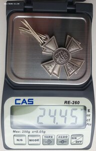 ГК четырёх степеней в золоте и серебре