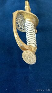 Сабля образца 1852г