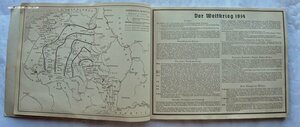 Книга альбом " Der Weltkrieg 1914-1918"