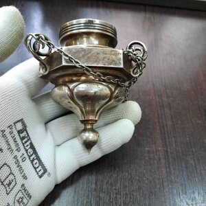 Лампада серебро 84