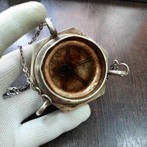 Лампада серебро 84