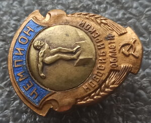 Чемпион Новосибирской области, плавание, 1940-е