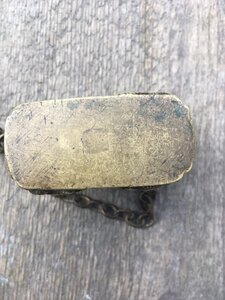 Чернильница 18 век/сюжет-битва льва с единорогом