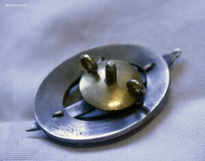 5 лет ВЧК-ГПУ в коробочке СЕРЕБРО, 1 ТИП один в один