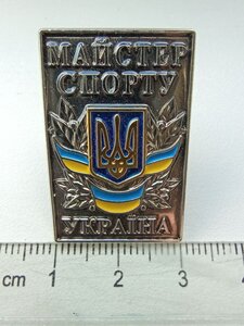 Знаки: МС, МС между-дного класса  и заслуженный МС Украины